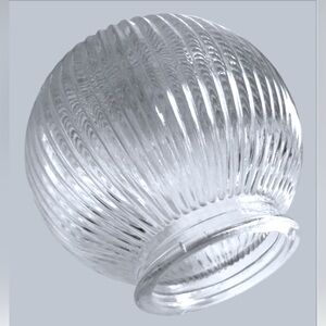 Elegant Clear Glass Art Sphere‎